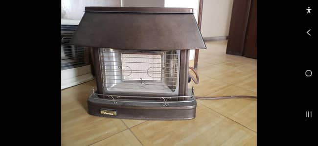 Corona gas heater