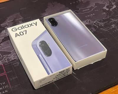 Samsung Galaxy A07 (Light Violet) 1 Week Used - Brand New Condition.