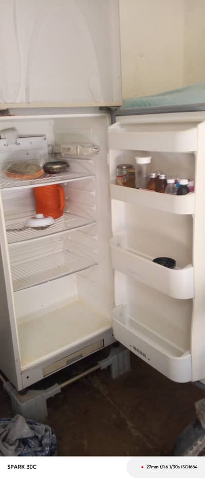 aik adad fridge Dawlance compqny ka full size good condition main hai