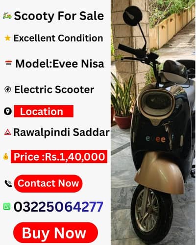 Scooty Eve Nisa for sale