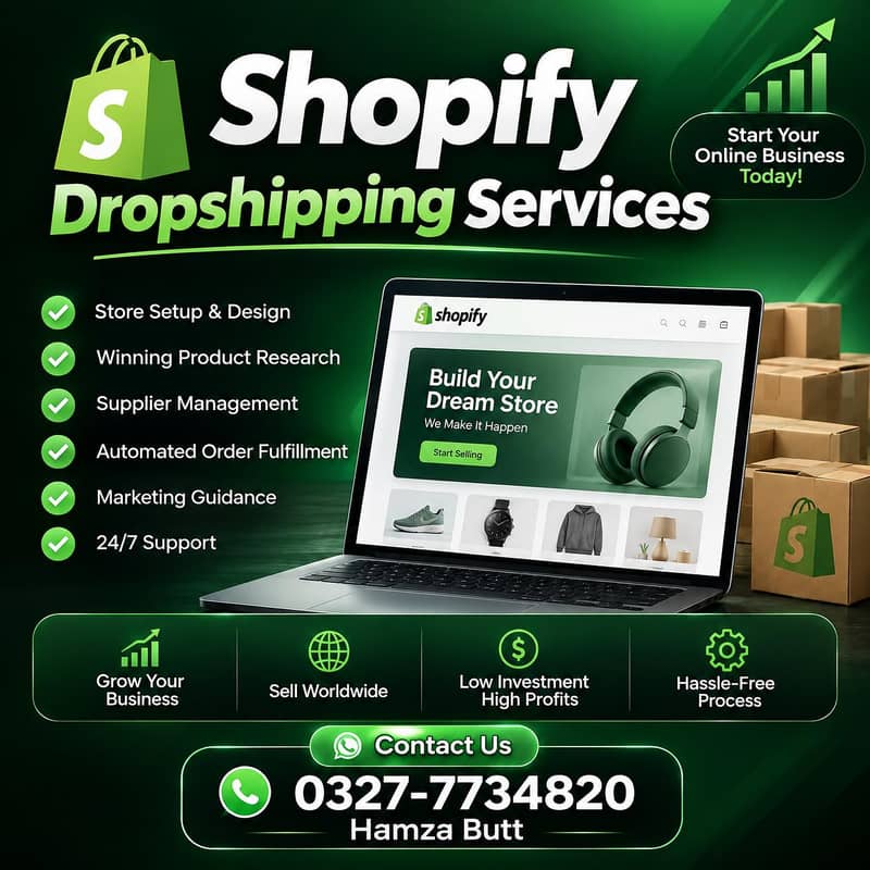 Shopify Dropshipping Services 0