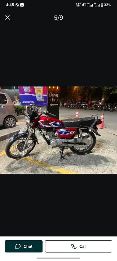 Honda cg125 10 by 10 condition 0309-1041-436