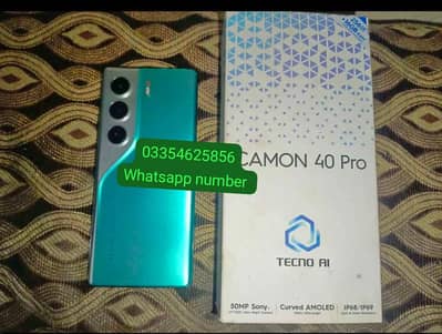 Tecno CAMON 30 Pro 16GB 256GB full box urgent for sale