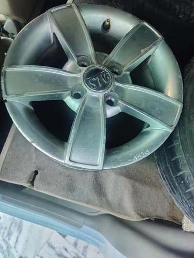 impoted alloy rims 13"