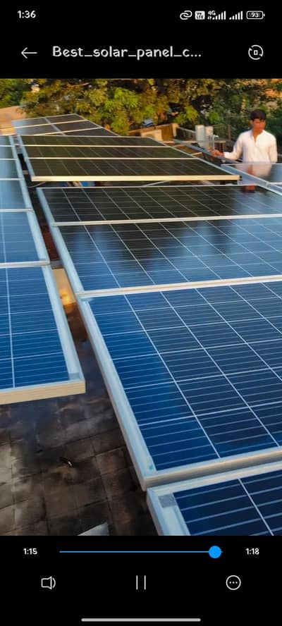 SOLAR PANELS CLEANING SERVICE