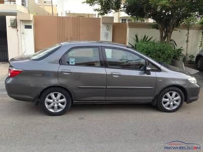 Honda city 2008 for rent with driver