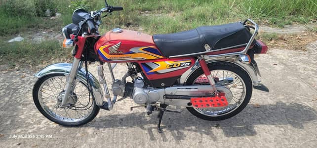 honda CD 70 bike for sale new condition just look new 03015138584