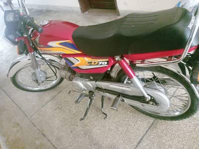 Honda CD-70cc bike urgent sale