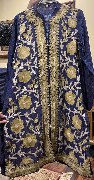 Agha noor embroidered pret shirt