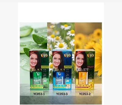 YC silky hair coat range with 3 different varients each
