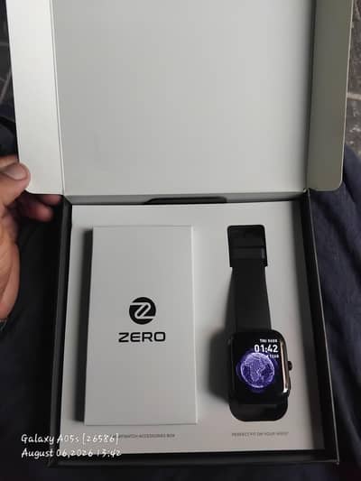 Brand New ZERO Smart Watch | Complete Box Pack | Black