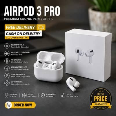 AirPods 3 Pro | Premium Quality | Free Delivery