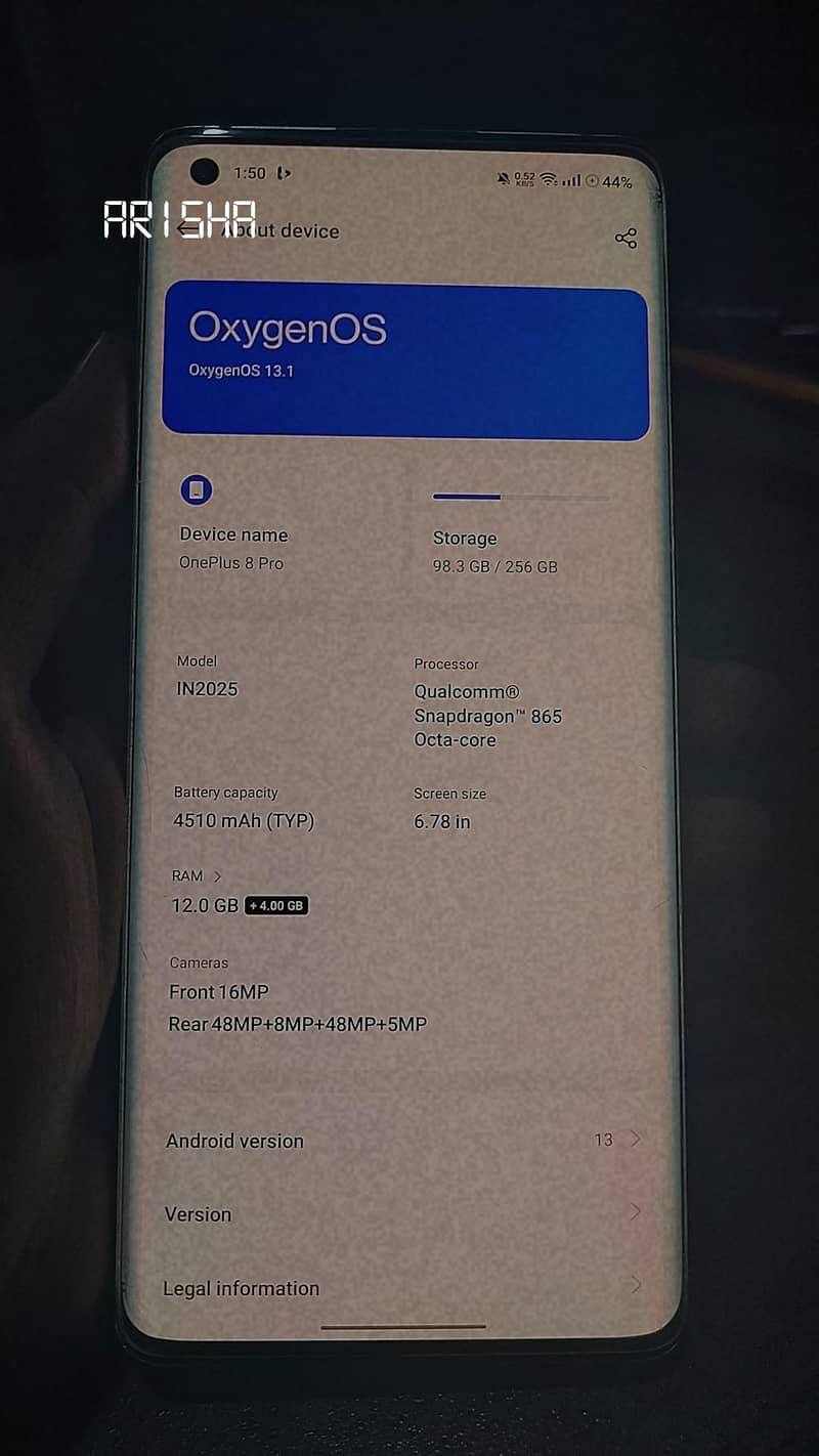 One Plus 8 Pro 0