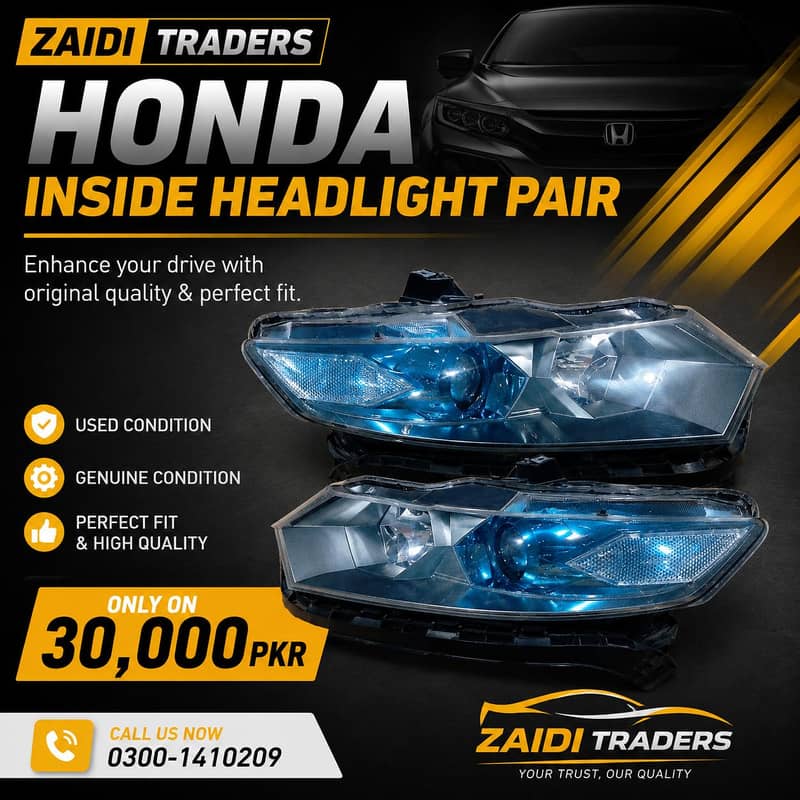 Honda Inside headlight pair 2