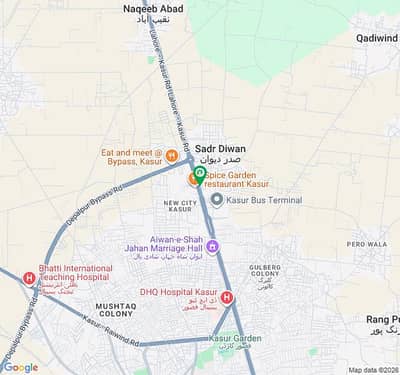 Prime 24 Kanal Commercial Plot Main Ferozepur Road, Near Haji Park Kasur