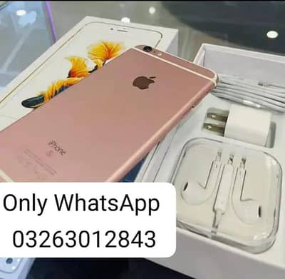 Apple iPhone 6S Plus PTA approved with box my WhatsApp 03263012843