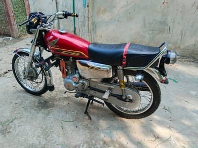 honda self start used 125 fresh motercycle for sale