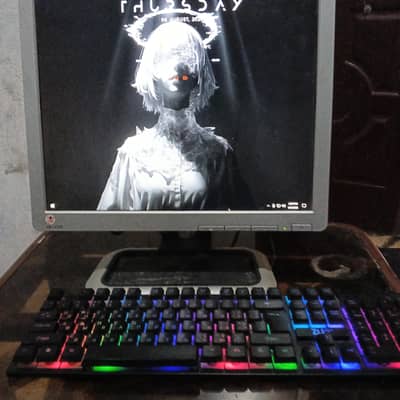 Full gaming/workstation PC with monitor and peripherals | gift|