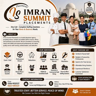 Imran Summit placement Karachi