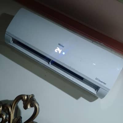 Haier AC Dc inverter 1 Ton heat n Cool