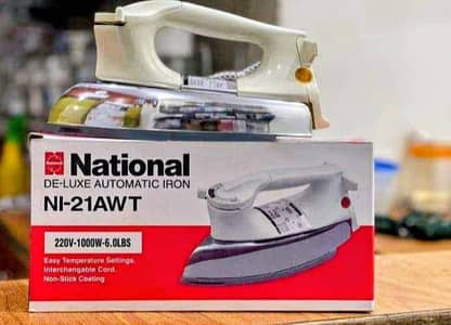 Heavy Duty Dry Iron | Panasonic Style | 1 Year Warranty | Lahore*