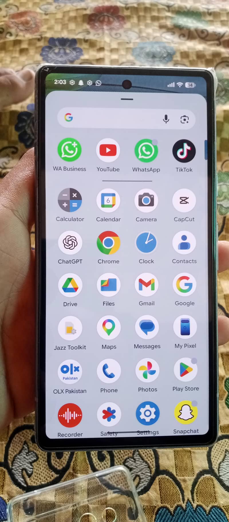 Google Pixel 7a 5