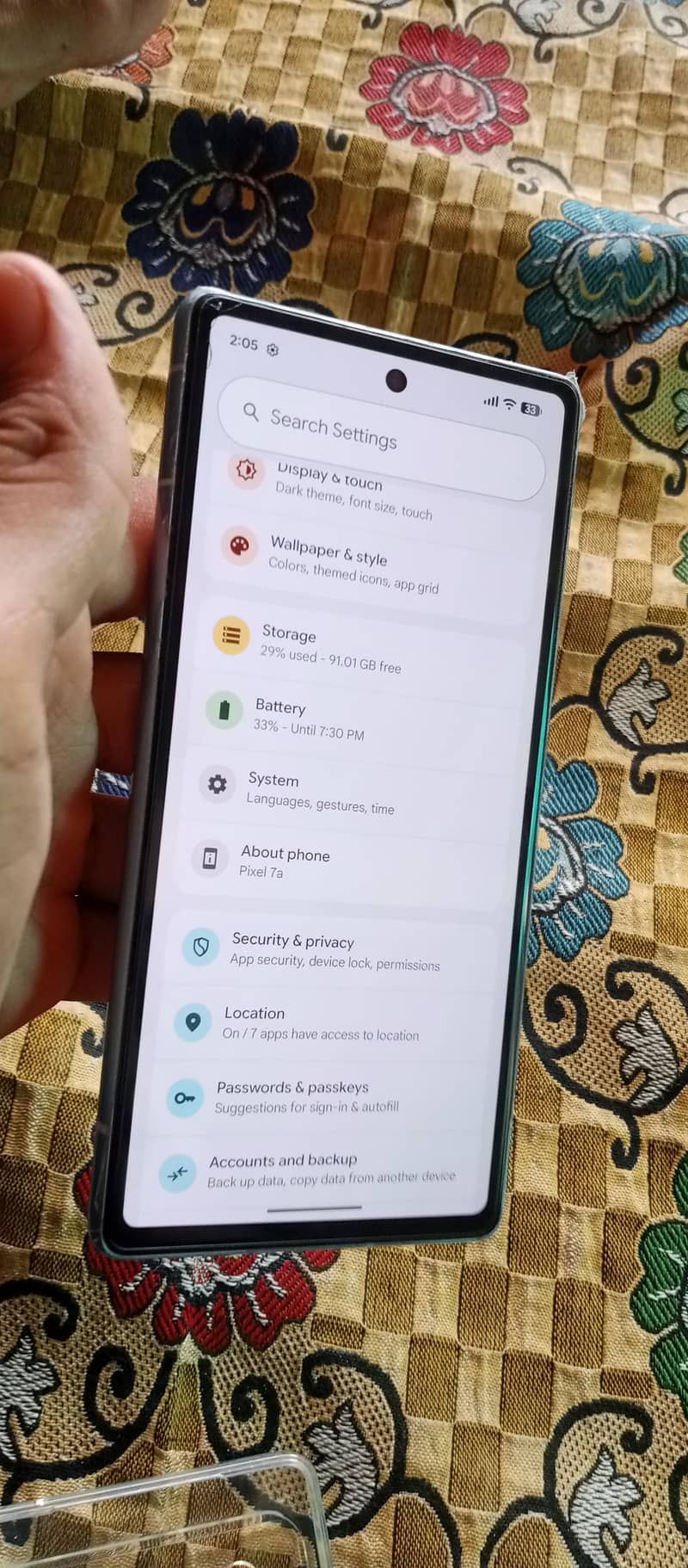 Google Pixel 7a 8