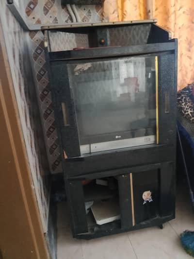 Tv and trolly