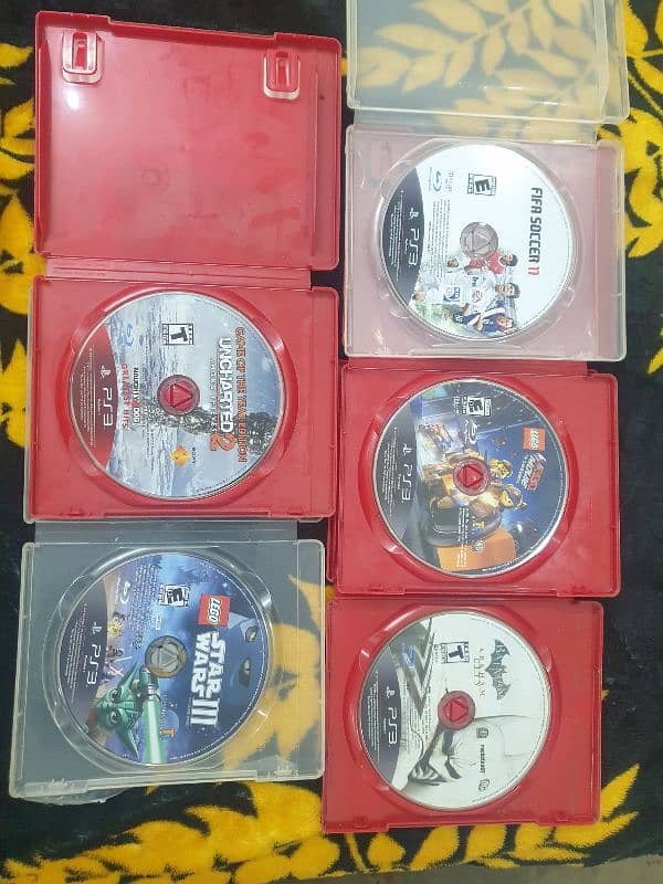 play station 3 cd available plus one controller 2