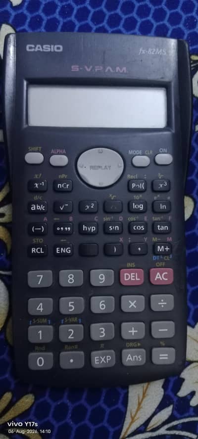 a 100% original Casio calculator. it is in 100% working used condition
