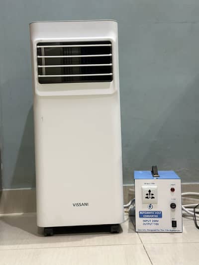 Vissani 0.75 Ton Portable Air Conditioner with 220V to 110V