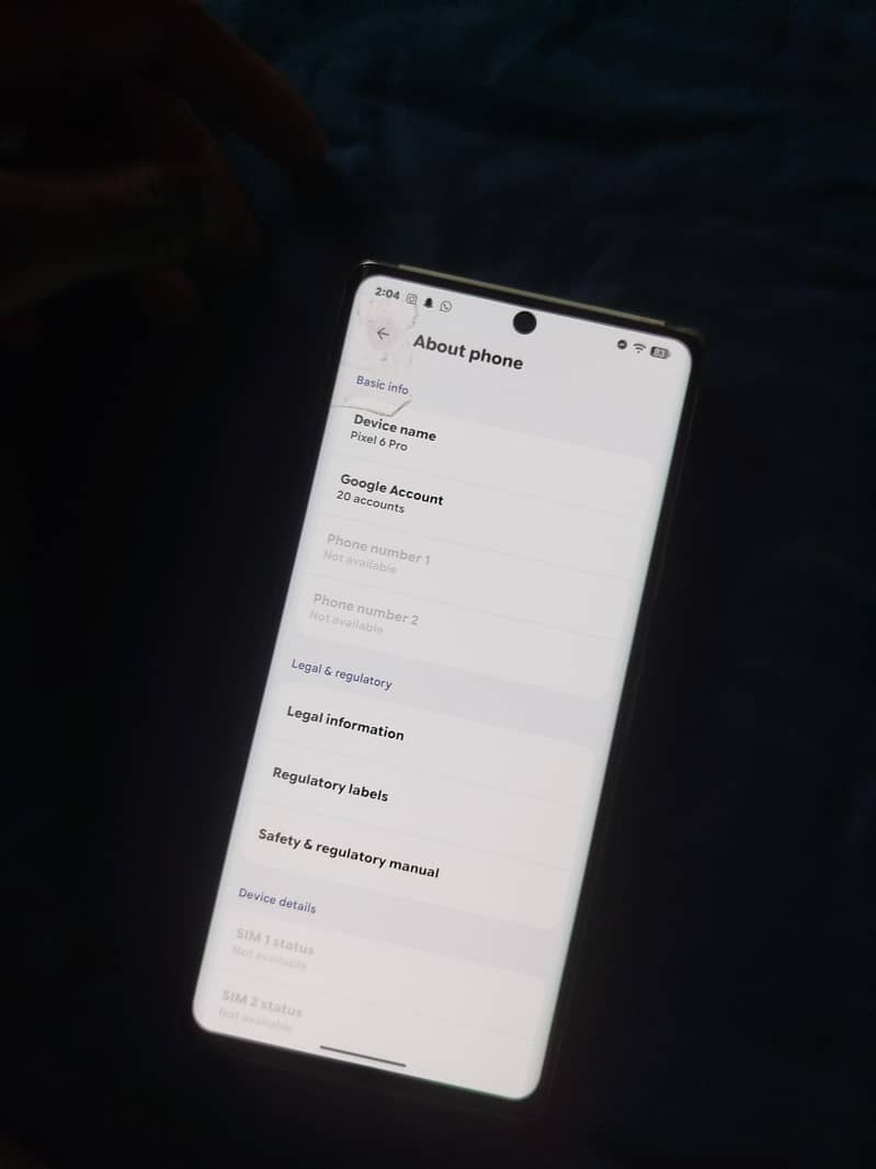 Google Pixel 6 Pro 4