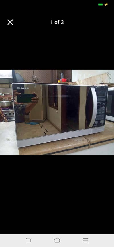 sharp microwave