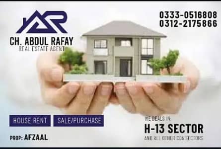 10-Marla Commercial Plot For Sale Sector H-13 Islamabad
