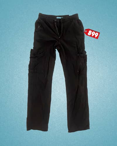 Baggy jeans black colour (made in spain).