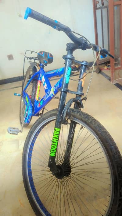  Blue Bicycle for Sale - Good Condition - Negotiable Price