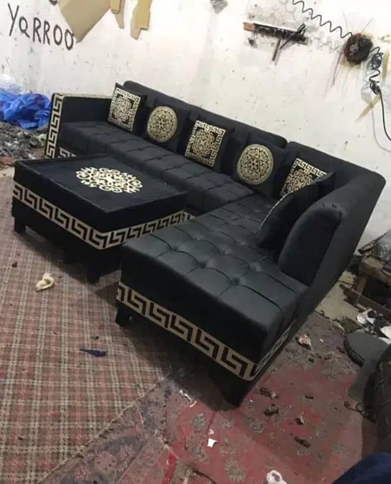 L Shape sofa set 15
