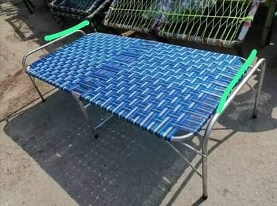 folding charpai folding bed 3/6.4 feet brand new03135749633