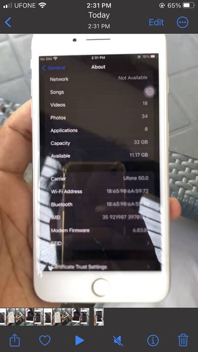 Apple iPhone 7 Plus 32gb exchange possible price mn kami ho jae gi