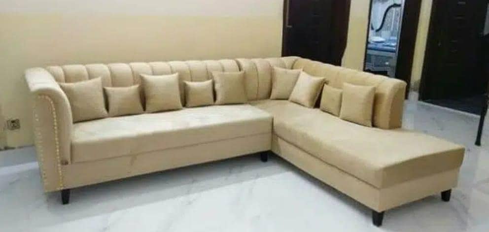 Bubble design L shape sofa sets 7