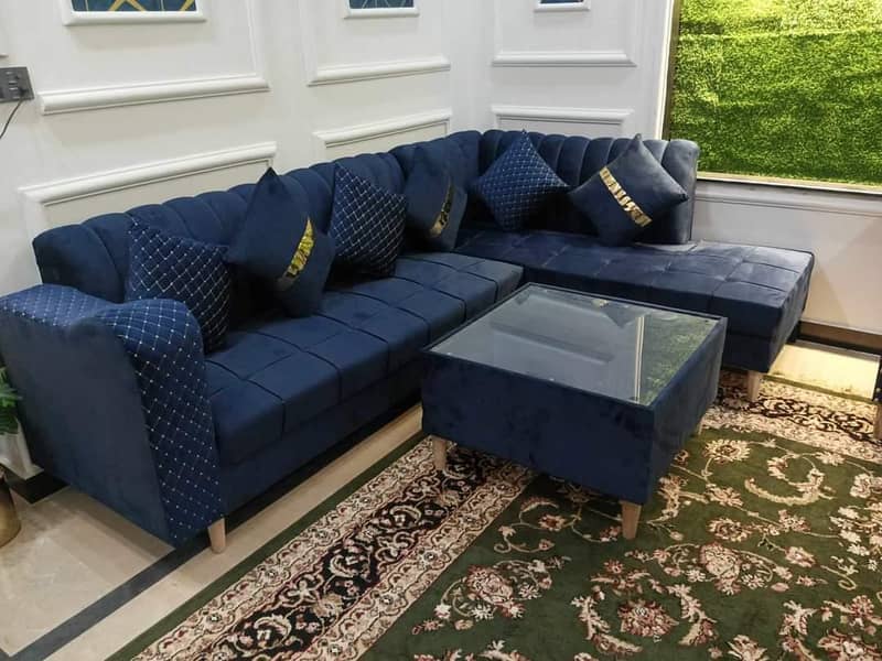 Bubble design L shape sofa sets 11