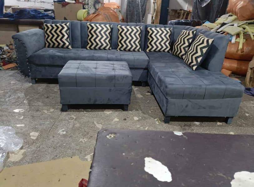 Bubble design L shape sofa sets 12