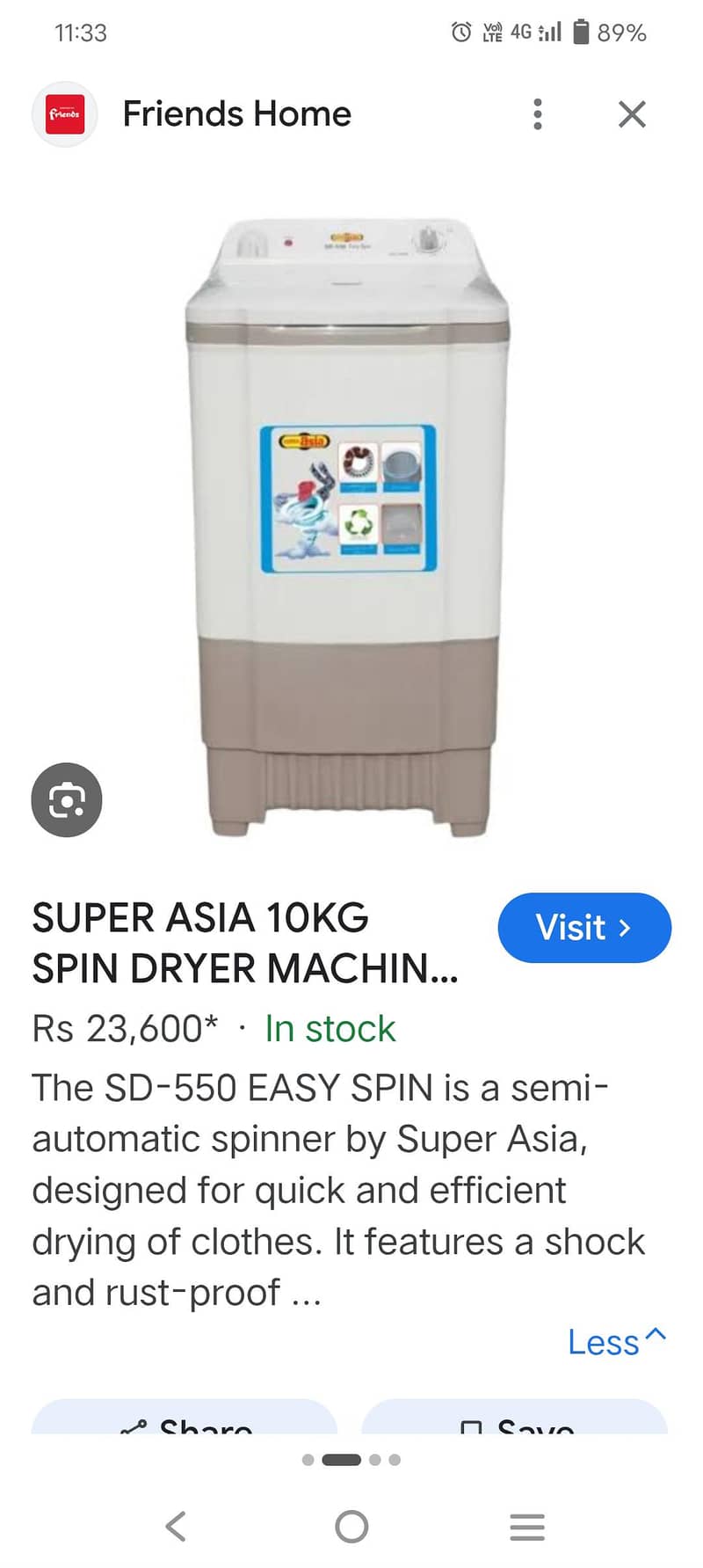 SPIN DRYER SD-550 1