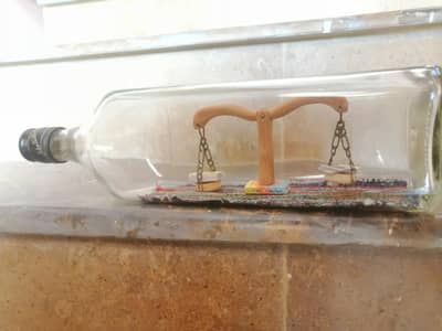Handicraft Art In Bottle