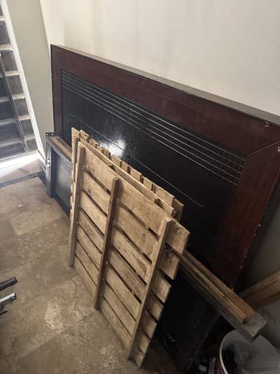 Double Bed for Sale - Strong Wooden Bed | Excellent Condition