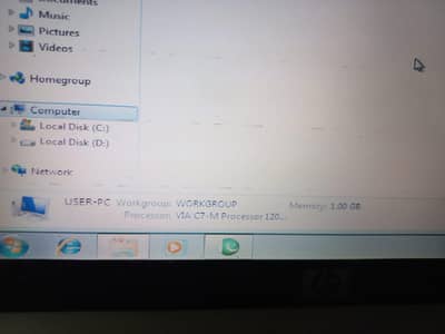 HP mini netbook