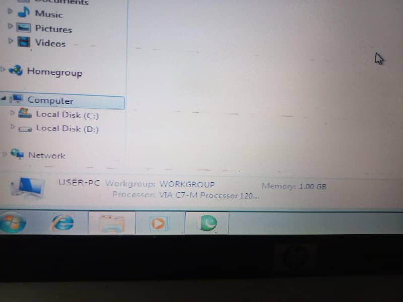 HP mini netbook 0