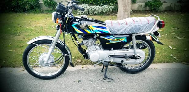 honda cg125 model 2026 registered bike (03-33-411-44-00)