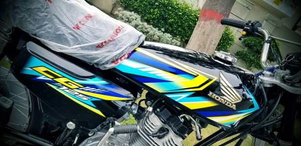 honda cg125 model 2026 registered bike (03-33-411-44-00)