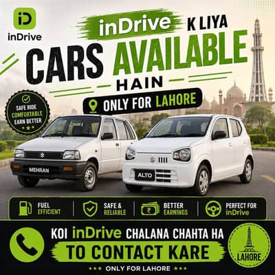 indrive yango k lya cars available